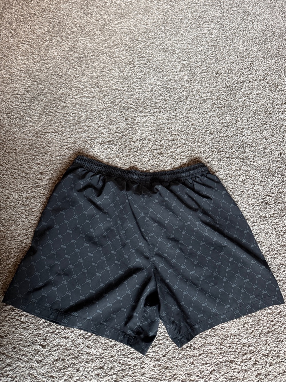ALO Yoga Men’s Black Performance Shorts - Picture 2 of 3